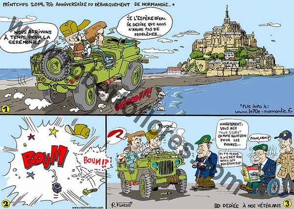 70th Anniversary of D Day, 4x4 Story nº 54
