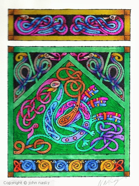 Celtic Peacock