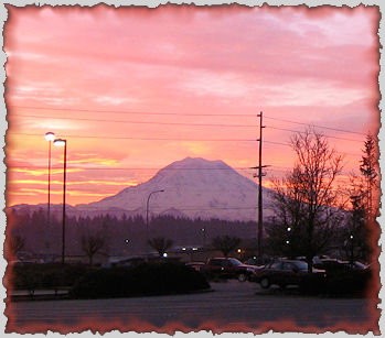 Mount Rainier at Sunrise