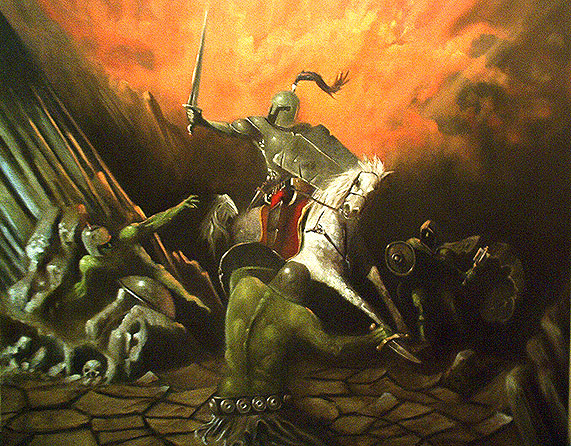 Conflict at the Mouth of the Lair