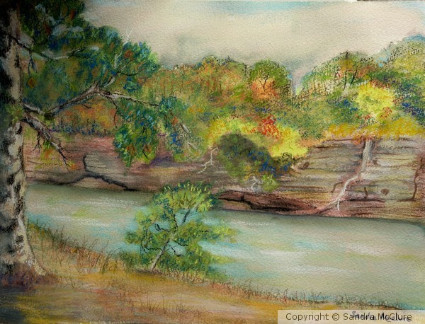 Bluff Hole in Autumn