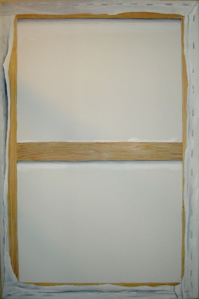 Other side of painting