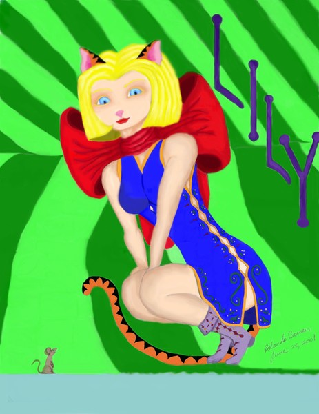 catgirl lilly & mouse