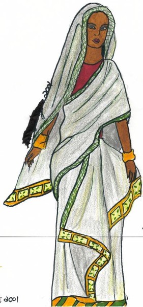 Assam-Style Sari