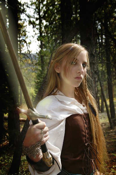 What's an elf without a magic sword?