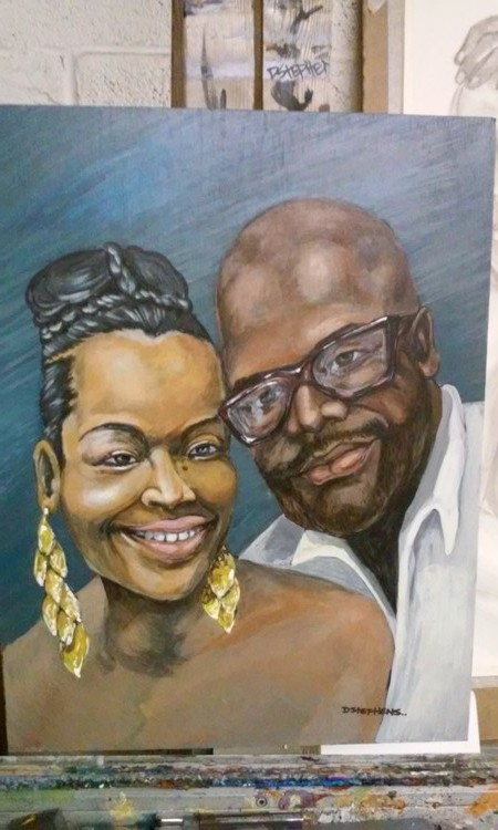 Portrait Painting commission work