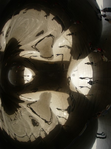 Effects through the sculpture