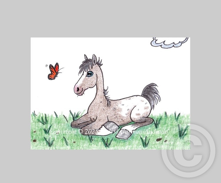 Whimsical Appaloosa Horse 