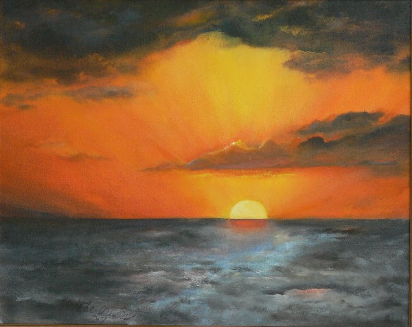 Tropical sunset