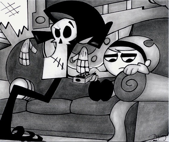 Grim and Mandy