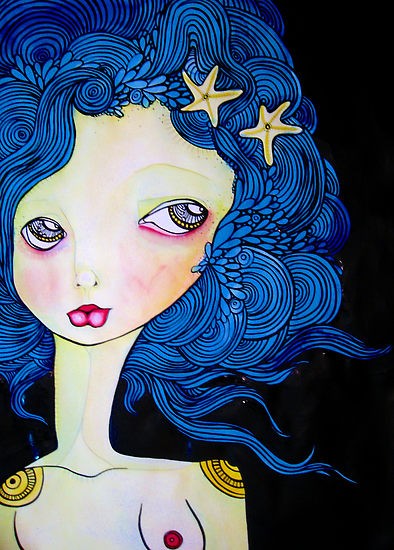 she wears her heart on her sleeve and starfish in 