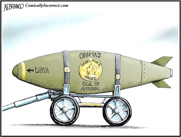 Nobel Bomb (Cartoon)