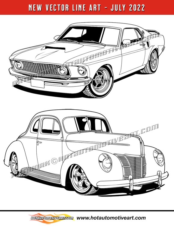 NewVectorLineArt-july-22-hotautomotiveart