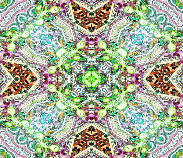 digital growth of the colored pointilism 8