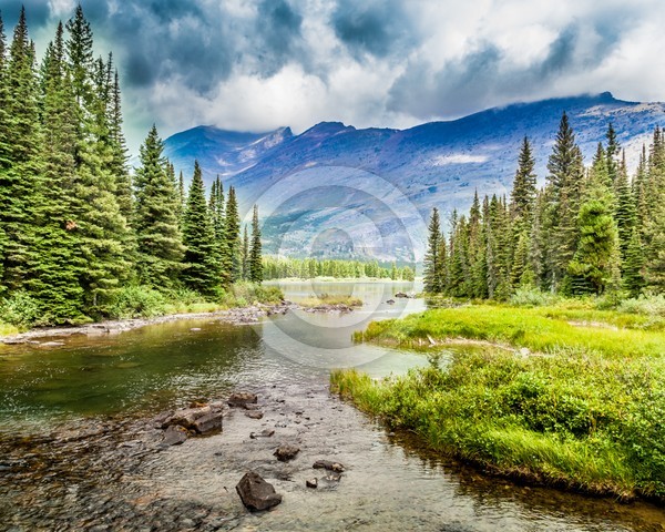 Lake Josephine Glacier National Park