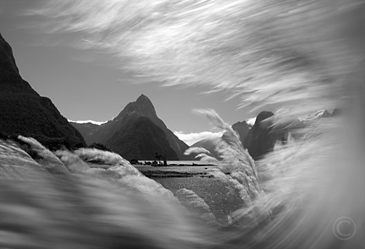 'Mitre Peak and Toi Toi' - Fiordland, New Zealand