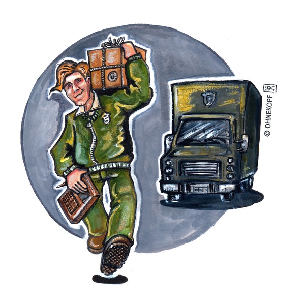 Delivery boy