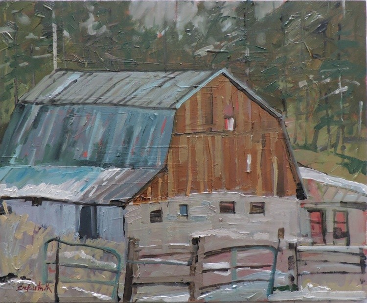 Barn in the Hill