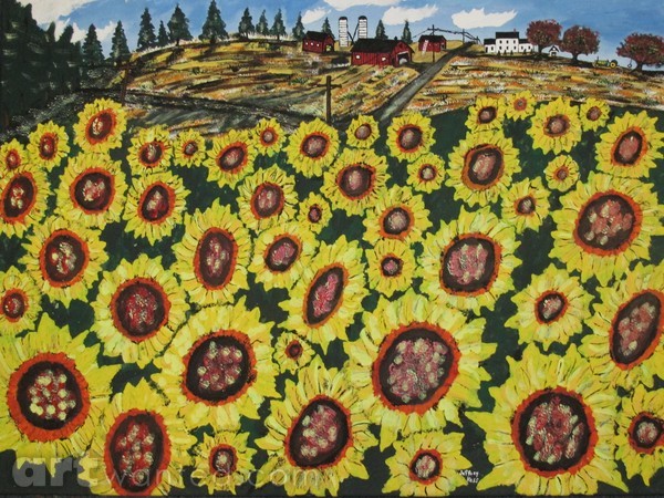 Sunflower Fields Forever