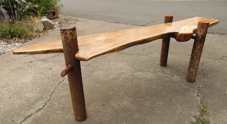 Bench (Elm and Steel)