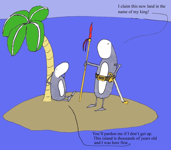 I was here first