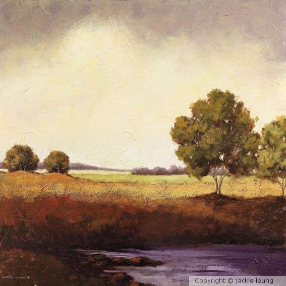 The trees in the field II 40