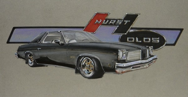 hurst olds with markers