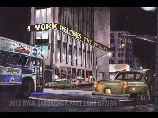 Remember That Night In 75? (Painting)