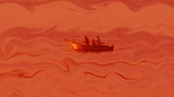 boat at early morning