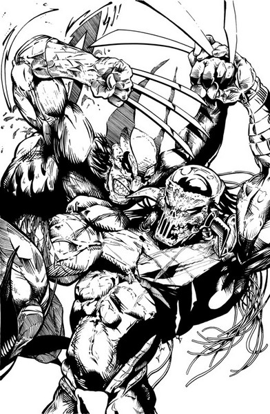 Fan Art: Wolverine vs. Death's Head II