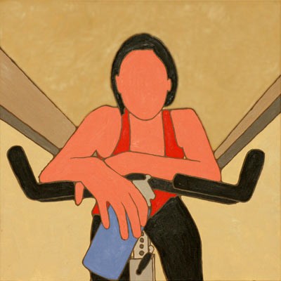 At the gym