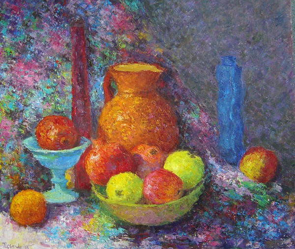 Still life with fruit