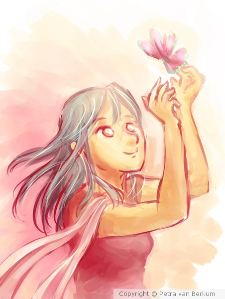Butterfly girl