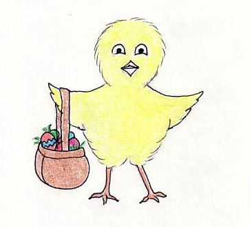 easter chick