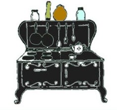 cast iron cookstove