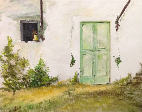 Flowers in a Window