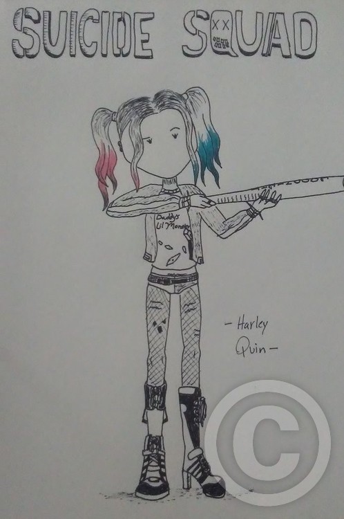 INKTOONS of Harley Quinn