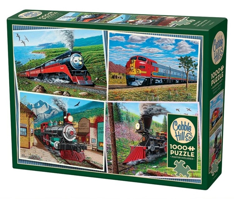 Historic Locomotives Jigsaw Puzzle