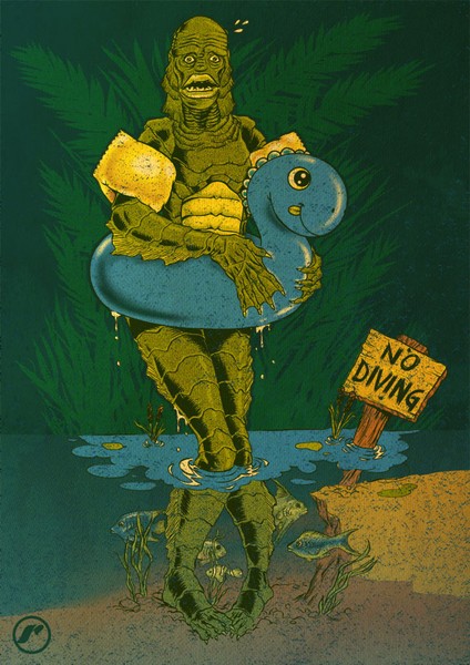 Creature From The Shallow Lagoon
