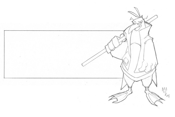Commission: Ice Penguin
