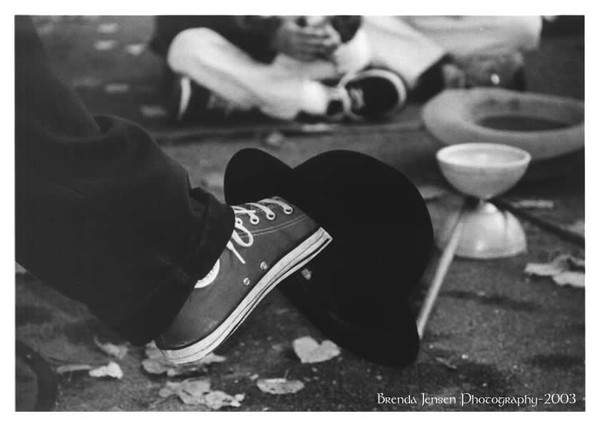 Foot and Hat