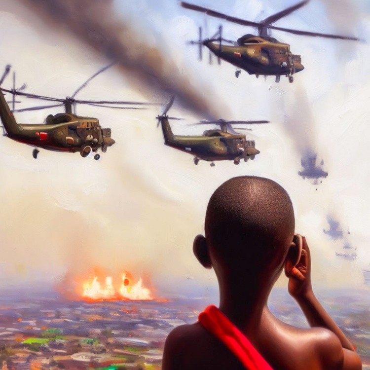 CHILD OF WAR (CIVIL WAR) AFRICA 10