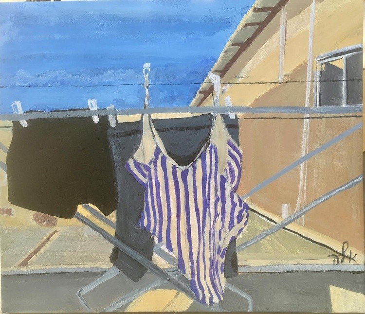 Acrylic painting 70 x 60 cm