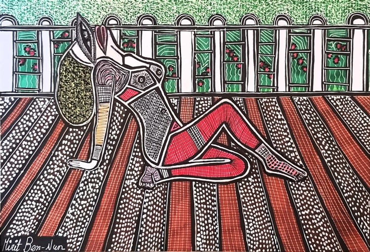 New paintings from Israel by Mirit Ben-Nun