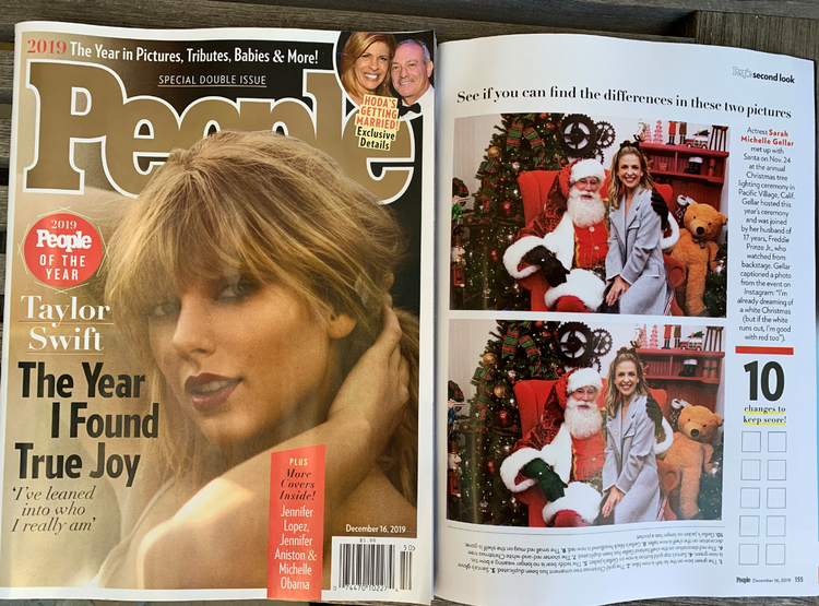 santa cortney in peoples magzine