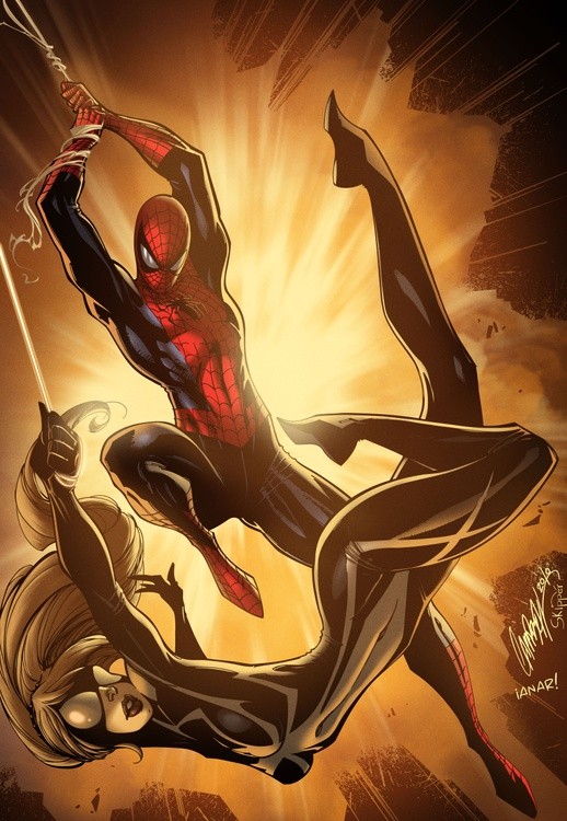 amazing spider man and arachne colors