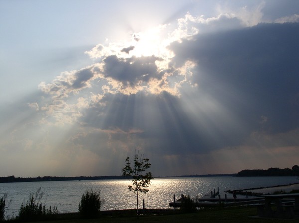 evening sky