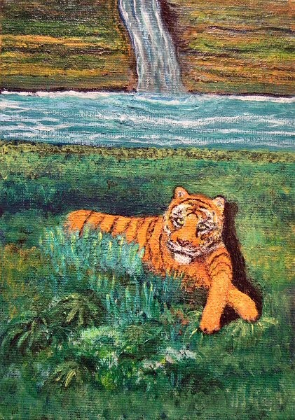 TIGER IN PARADISE