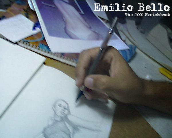 Emilio Bello Sketchbook Cover