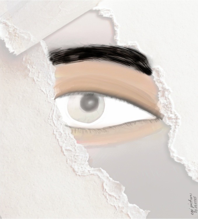 The painting eye